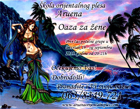Aruena škola orijentalnog (trbušnog) plesa Aruena škola orijentalnog (trbušnog) plesa