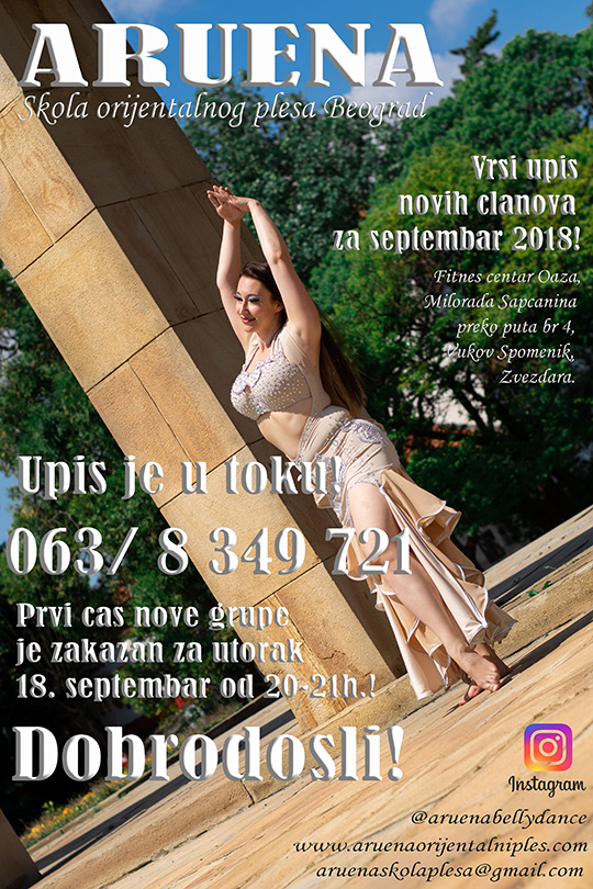 Zakazan prvi čas nove grupe za septembar 2018!