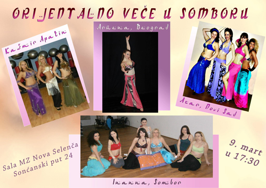 Orijentalno veče u Somboru sa Aruenom Orijentalno veče u Somboru sa Aruenom