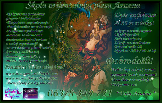 Aruena škola orijentalnog (trbušnog) plesa Aruena škola orijentalnog (trbušnog) plesa