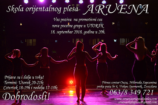 Zakazan prvi čas nove grupe za septembar 2018!