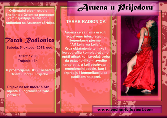 Radionica u Prijedoru sa Aruenom Radionica u Prijedoru sa Aruenom